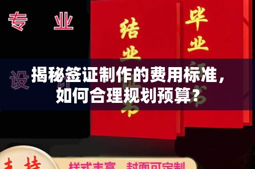 宝应县揭秘签证制作的费用标准，如何合理规划预算？