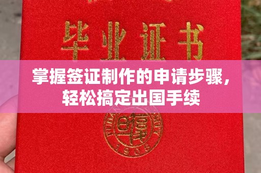 宝应县掌握签证制作的申请步骤，轻松搞定出国手续