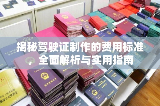 宝应县揭秘驾驶证制作的费用标准，全面解析与实用指南