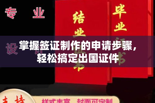 宝应县掌握签证制作的申请步骤，轻松搞定出国证件