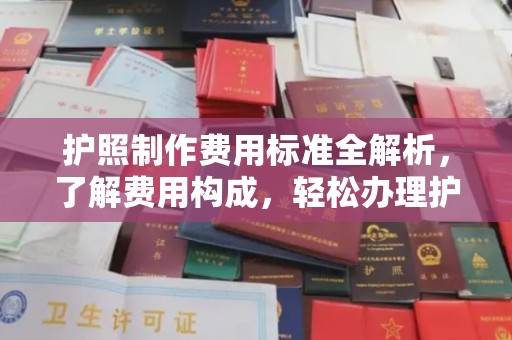 宝应县护照制作费用标准全解析，了解费用构成，轻松办理护照